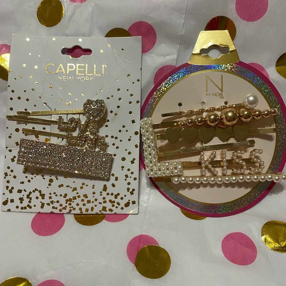 - New hair clips